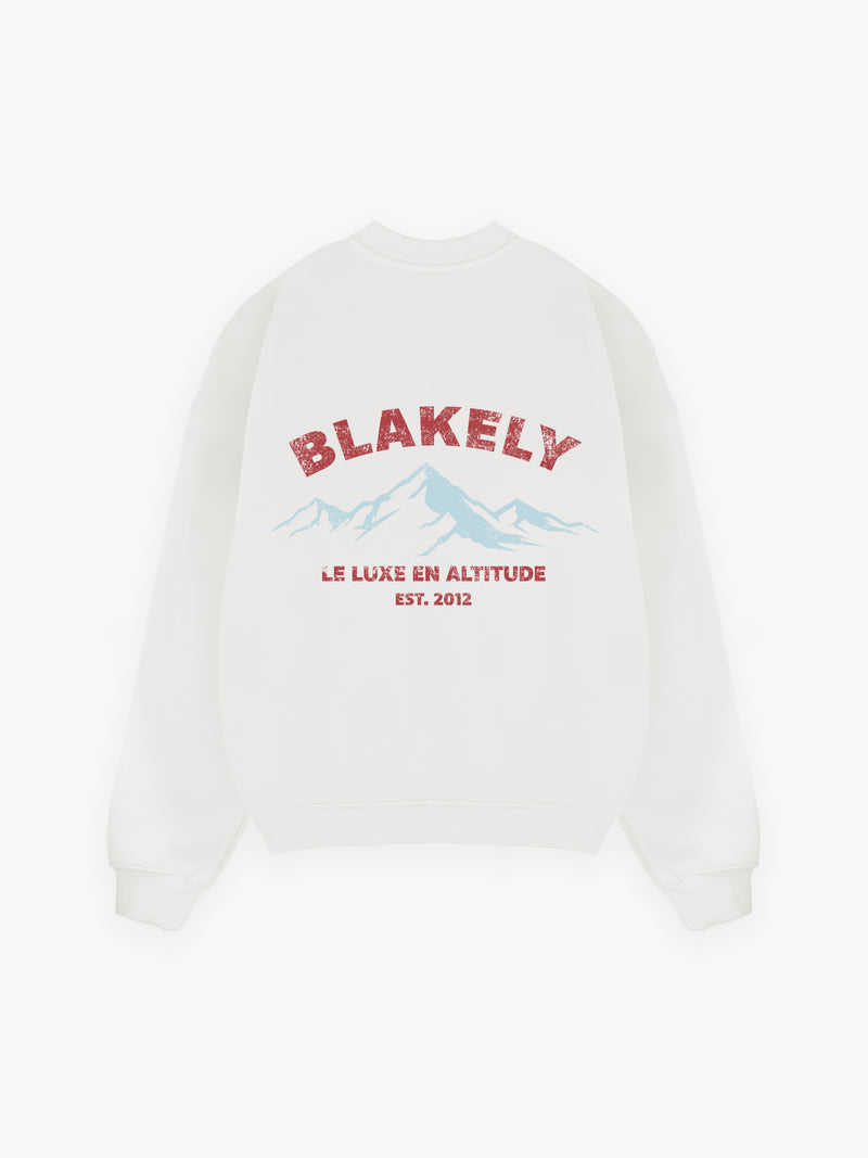 Arlow Altitude Relaxed Jumper - Flat White