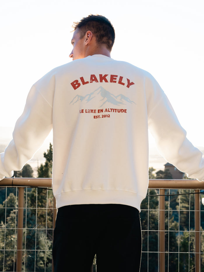 Arlow Altitude Relaxed Jumper - Flat White