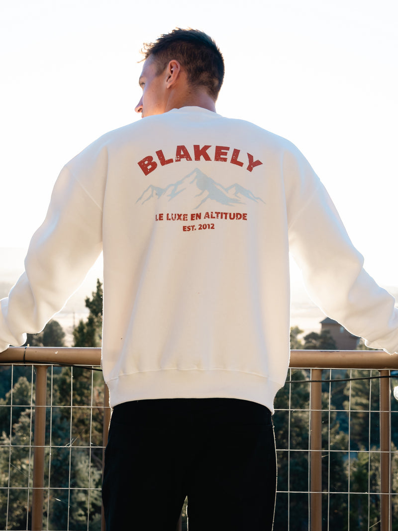 Arlow Altitude Relaxed Jumper - Flat White