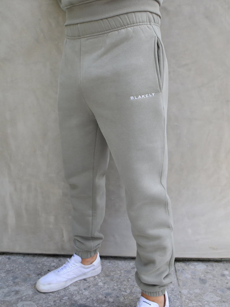 Series Relaxed Sweatpants - Stone Grey