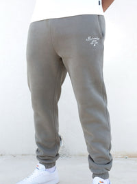 Soho Relaxed Script Sweatpants - Safari Green