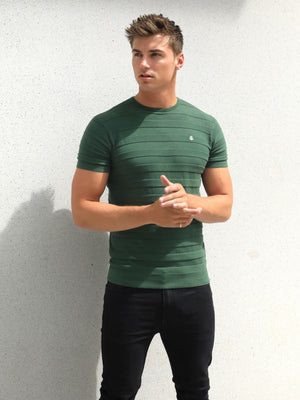 Raphello Stripe T-Shirt - Green