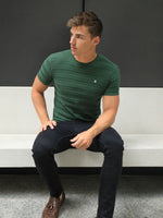 Raphello Stripe T-Shirt - Green