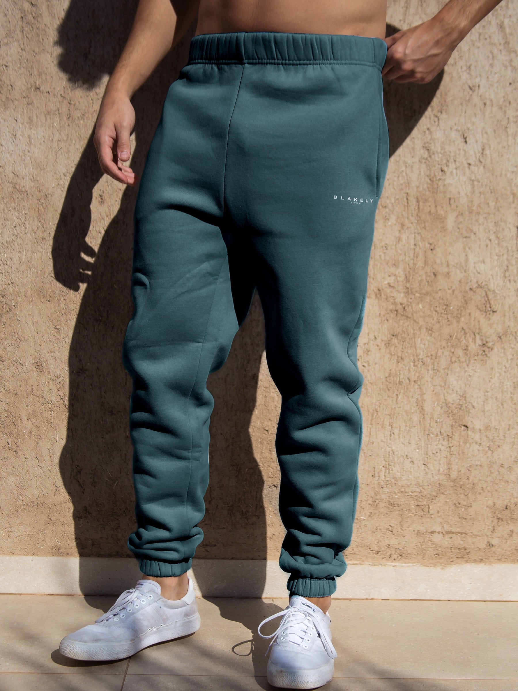 Buy Blakely Mens Teal Green Evolved II Loose Fitting Sweatpants Free delivery on orders over 70 Blakely Clothing