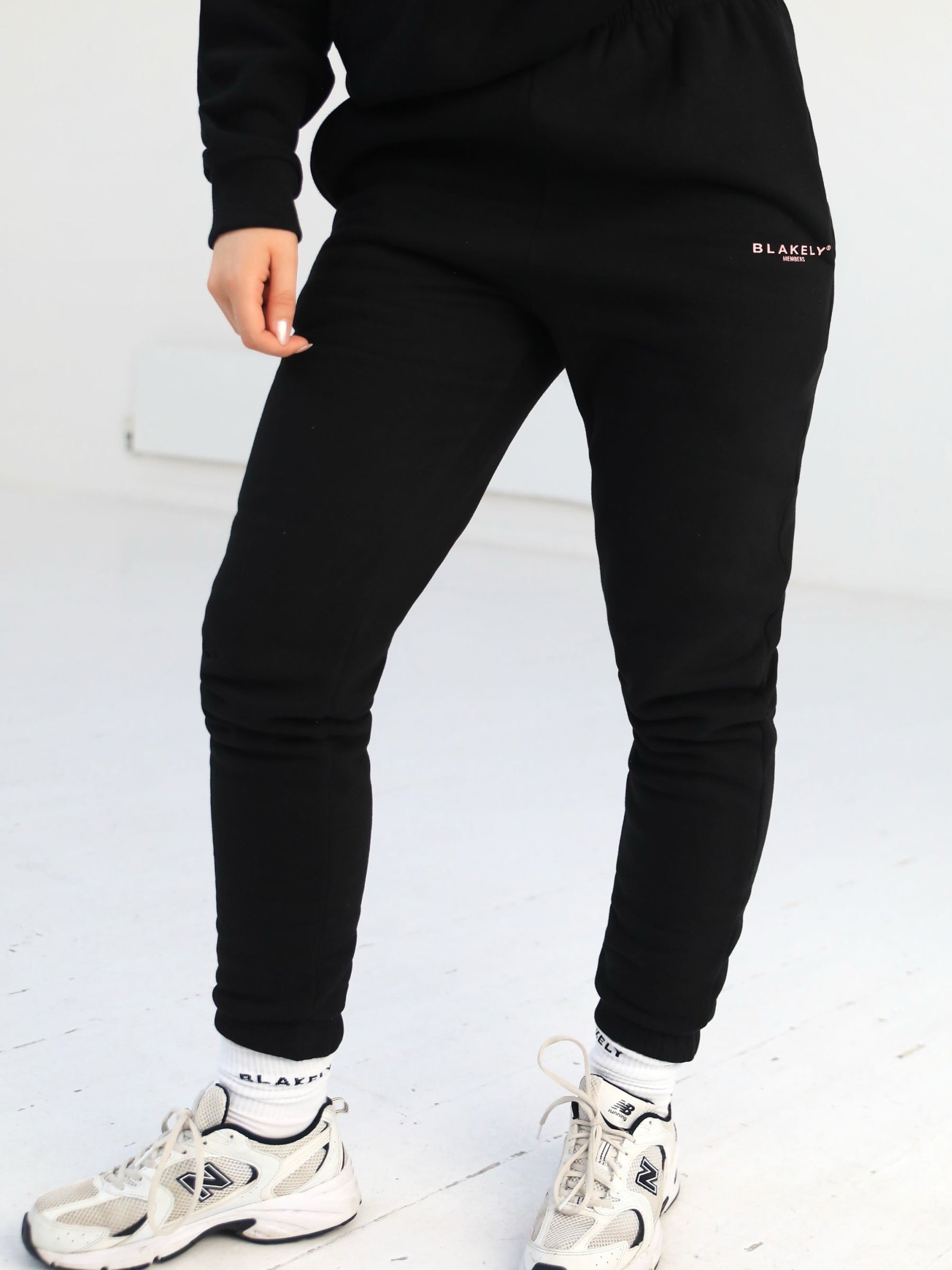 Buy Blakely Women's Members Black & Pink Sweatpants – Blakely Clothing