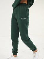 Life & Style Loose Fitting Sweatpants - Forest Green