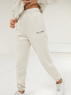 Life & Style Loose Fitting Sweatpants - Chalk