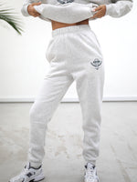 Women's Varsity Sweatpants - Marl White