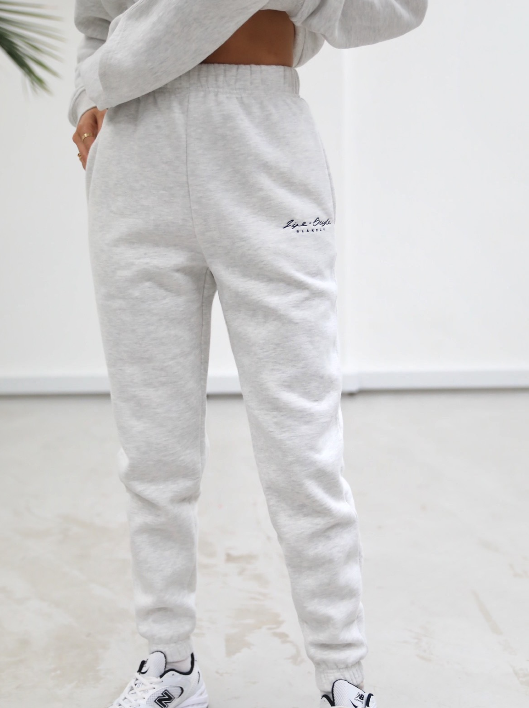 Plt clearance embroidered joggers