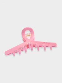 Blakely Loop Hair Claw Clip - Pink