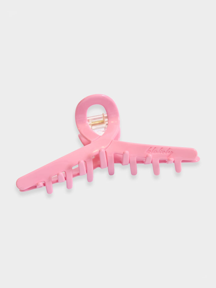 Blakely Loop Hair Claw Clip - Pink