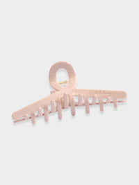 Blakely Loop Hair Claw Clip - Off White