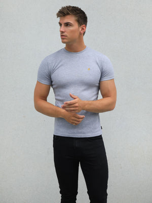 Recco T-Shirt - Marl Grey