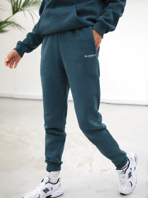 Women's Sports Club Sweatpants - Teal Green