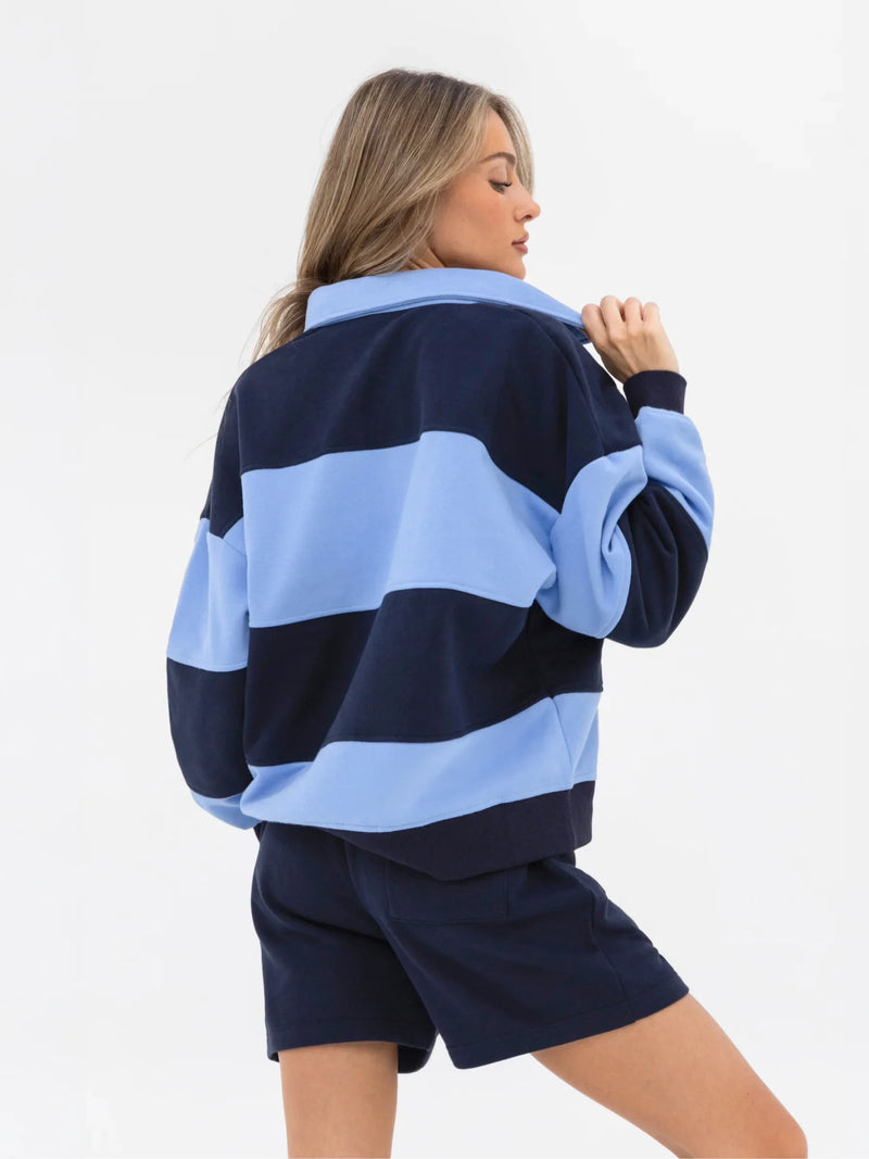 Harper Jogger Shorts - Navy