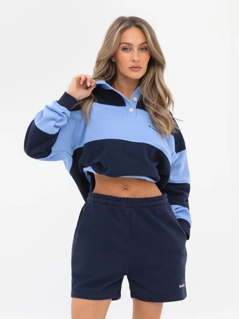 Harper Jogger Shorts - Navy