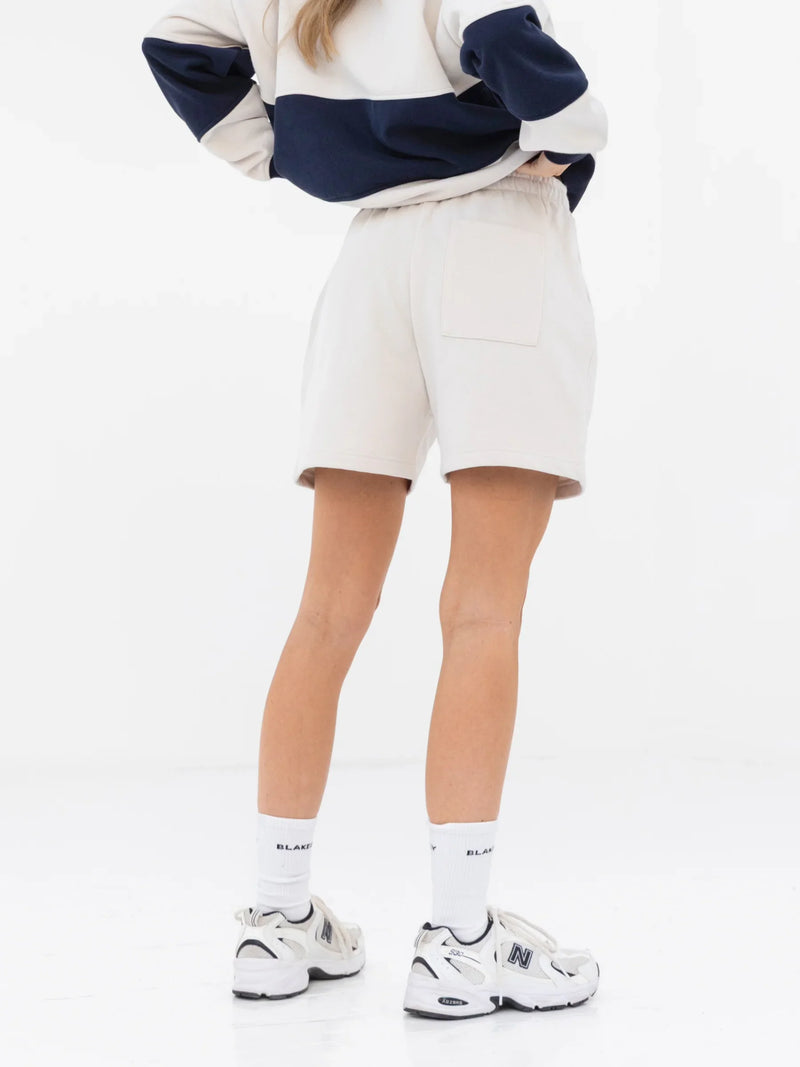 Harper Jogger Shorts - Off White