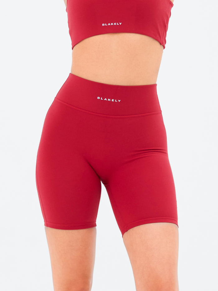 Ultimate Active Shorts - Cherry Red