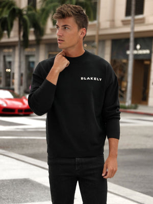 Blakely Knitted Jumper - Black