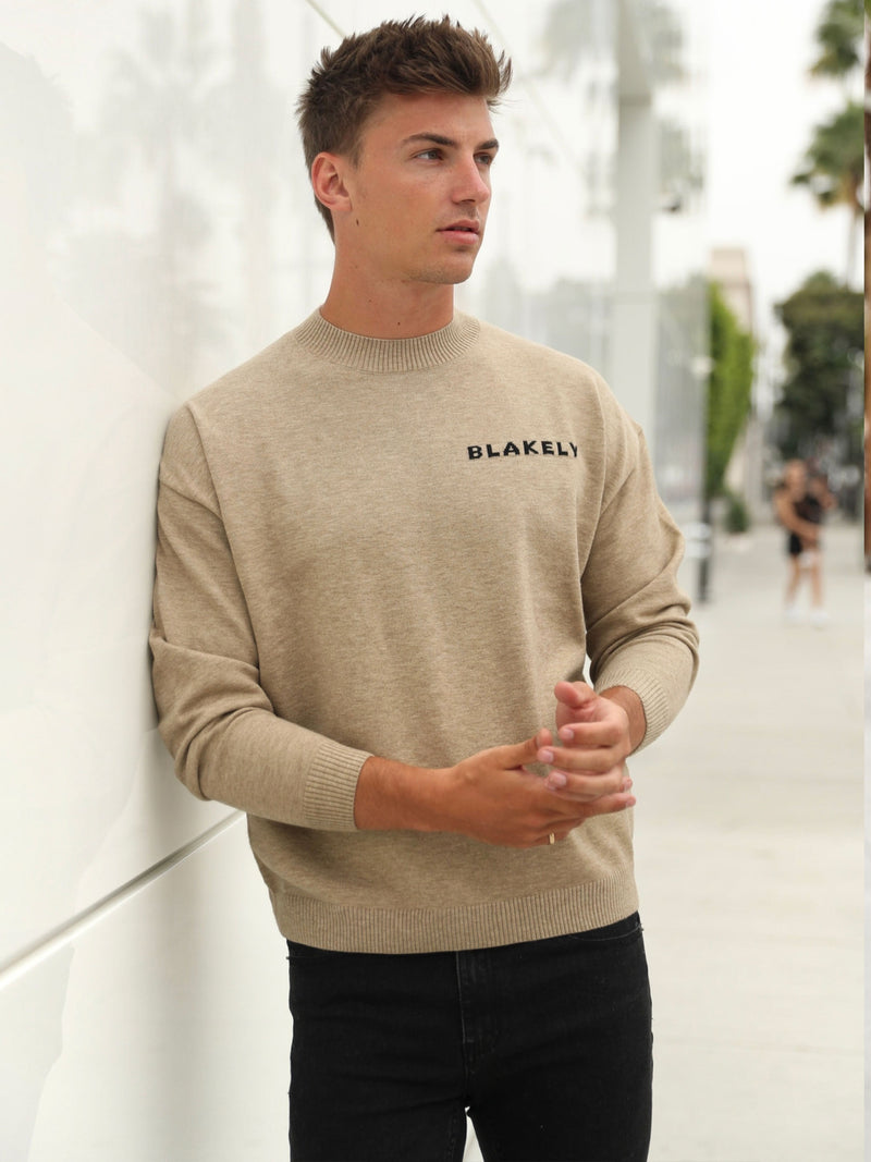 Blakely Knitted Jumper - Tan