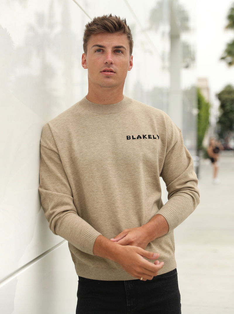 Blakely Knitted Jumper - Tan