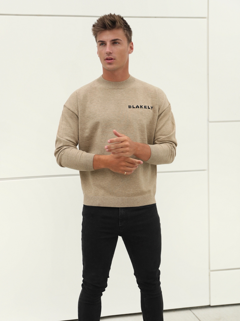 Blakely Knitted Jumper - Tan