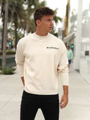 Blakely Knitted Jumper - Off White
