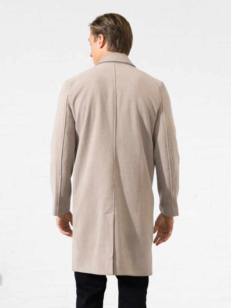 Knightsbridge Tailored Coat - Beige