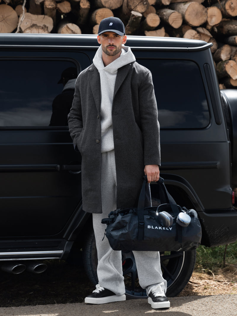 Knightsbridge Tailored Coat - Charcoal