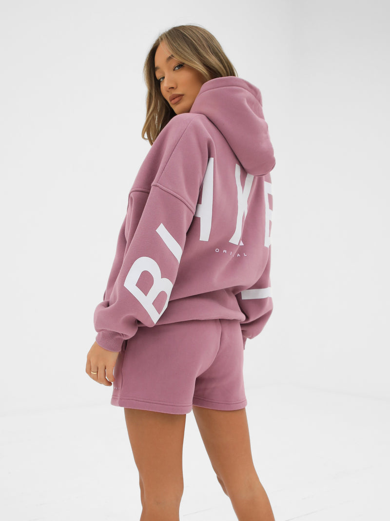Isabel Jogger Shorts - Dusty Pink