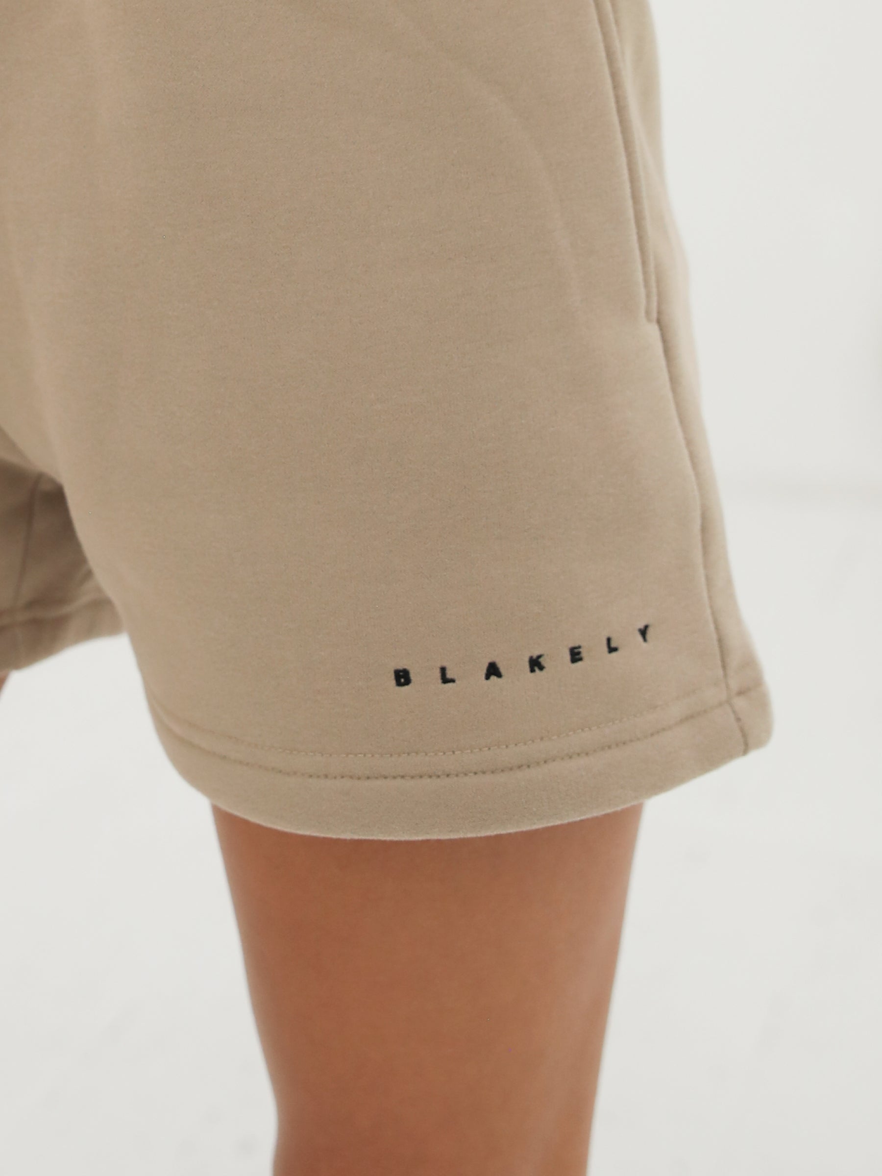 Buy Blakely Isabel Tan Jogger Shorts – Blakely Clothing