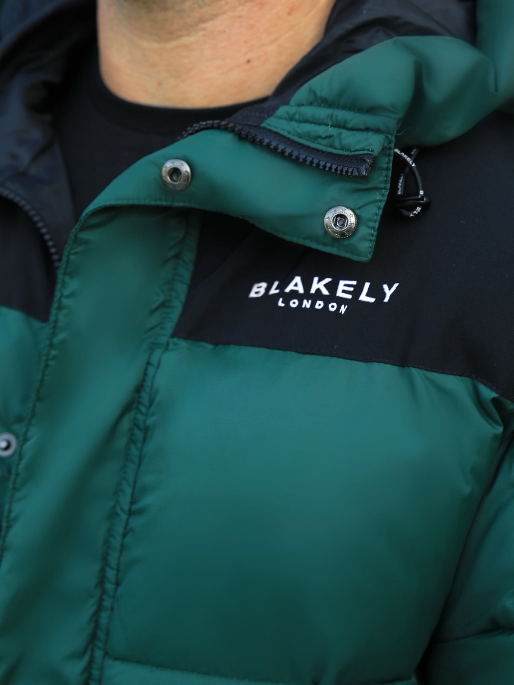 Tampa Puffer Coat Forest Green