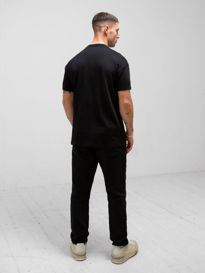 Apex Tech Relaxed T-Shirt - Black