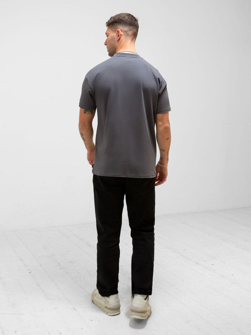 Apex Tech Relaxed T-Shirt - Charcoal