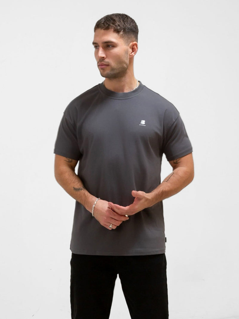 Apex Tech Relaxed T-Shirt - Charcoal