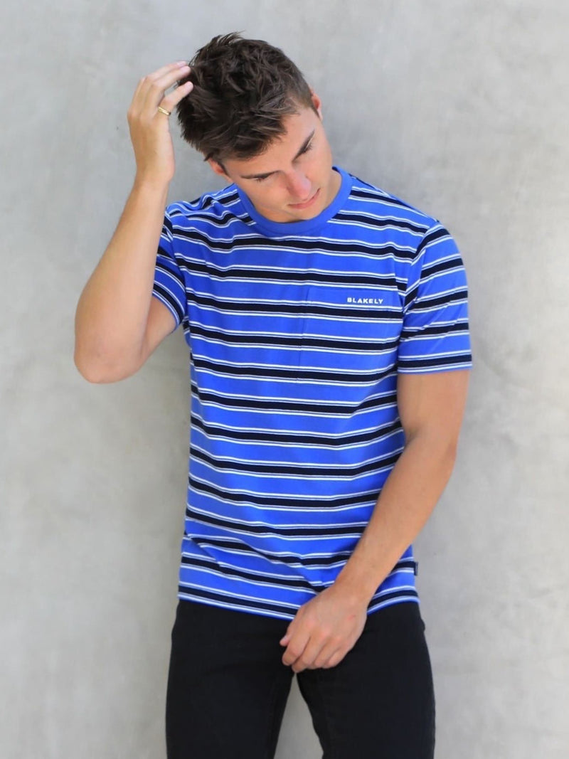 Alban Relaxed T-Shirt - Blue