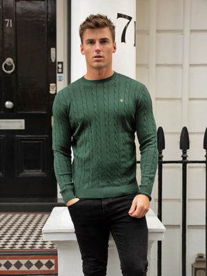 Burley Knitted Jumper - Green