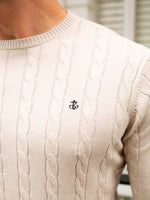 Burley Knitted Jumper - Off White