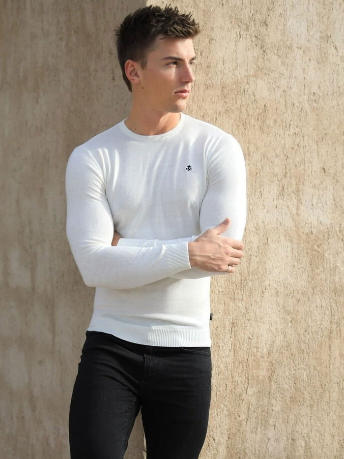 Sudbury Knitted Jumper - Off White