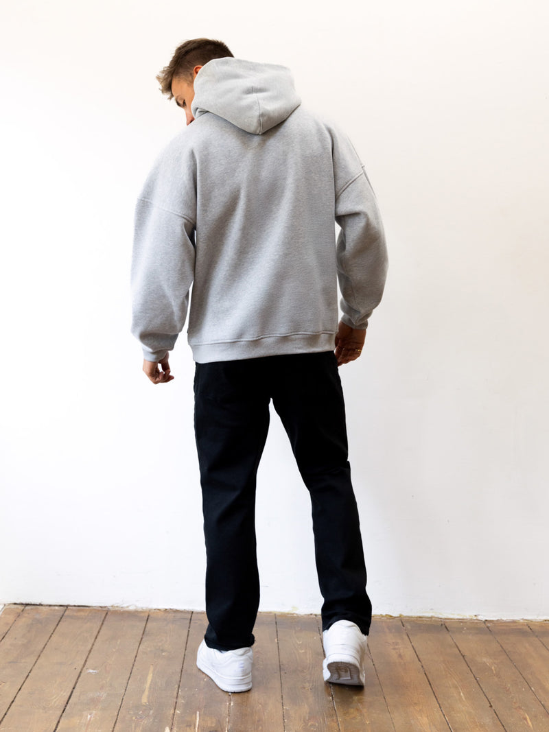 Apex 610 Relaxed Hoodie - Marl Grey