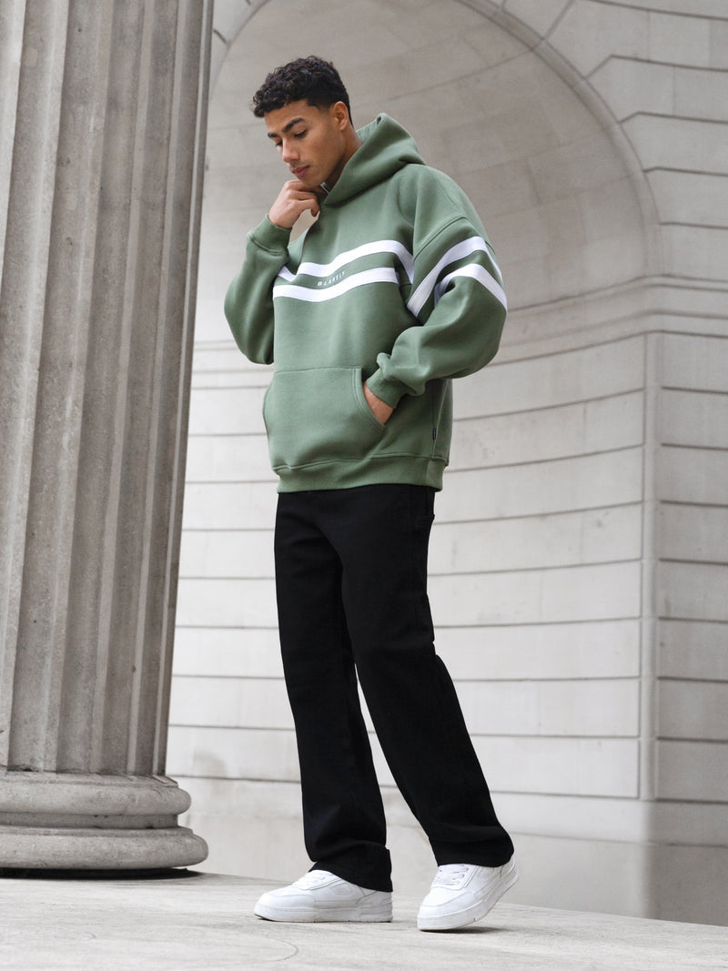 Noah Relaxed Hoodie - Green