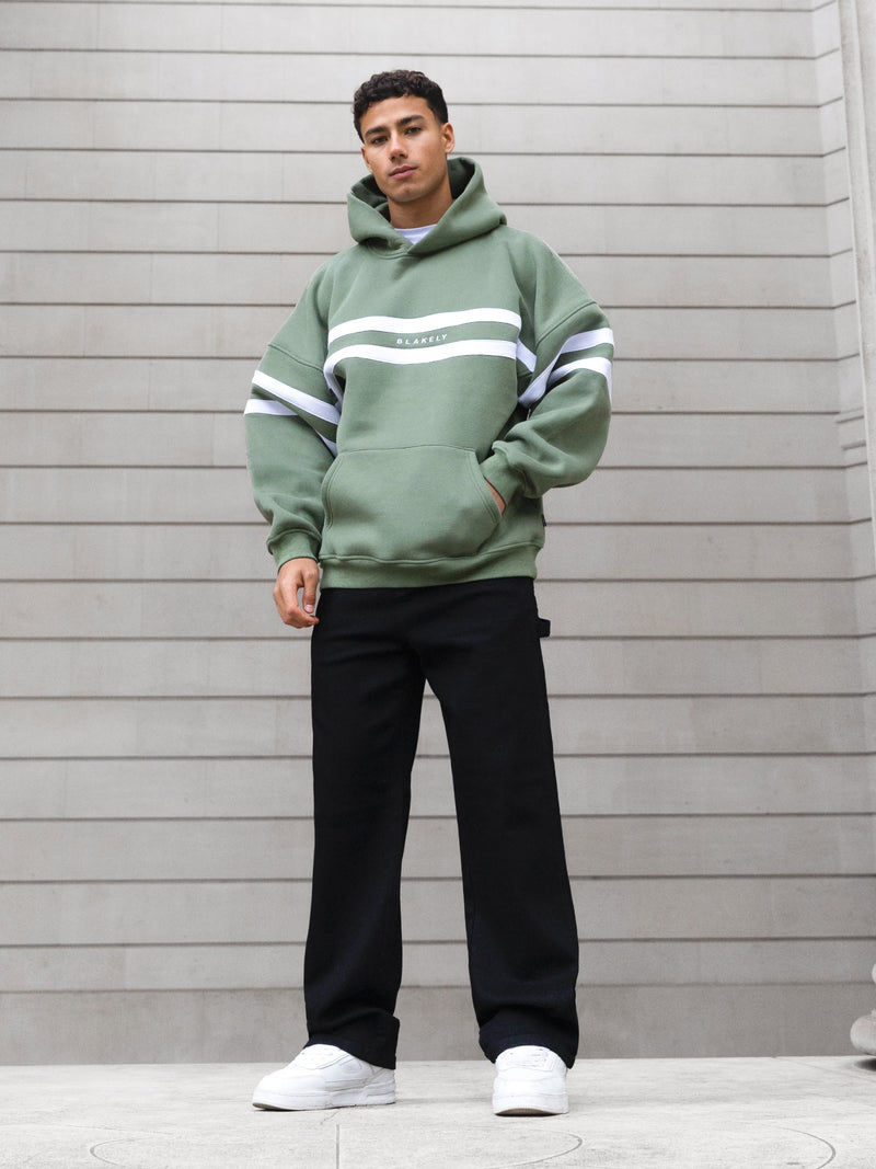 Noah Relaxed Hoodie - Green
