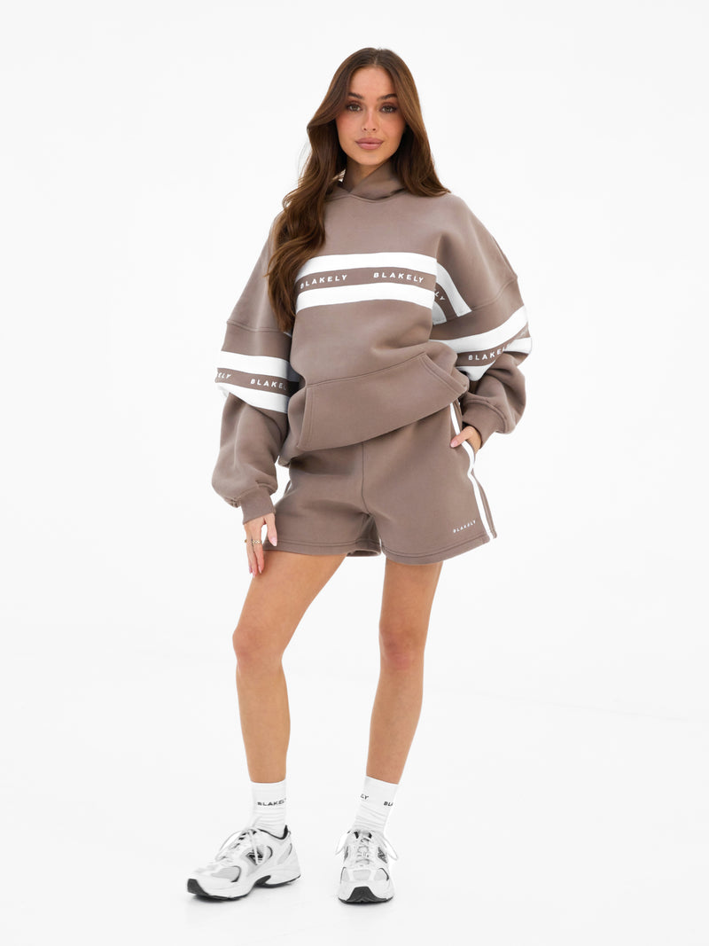 Lily Oversized Hoodie - Light Brown