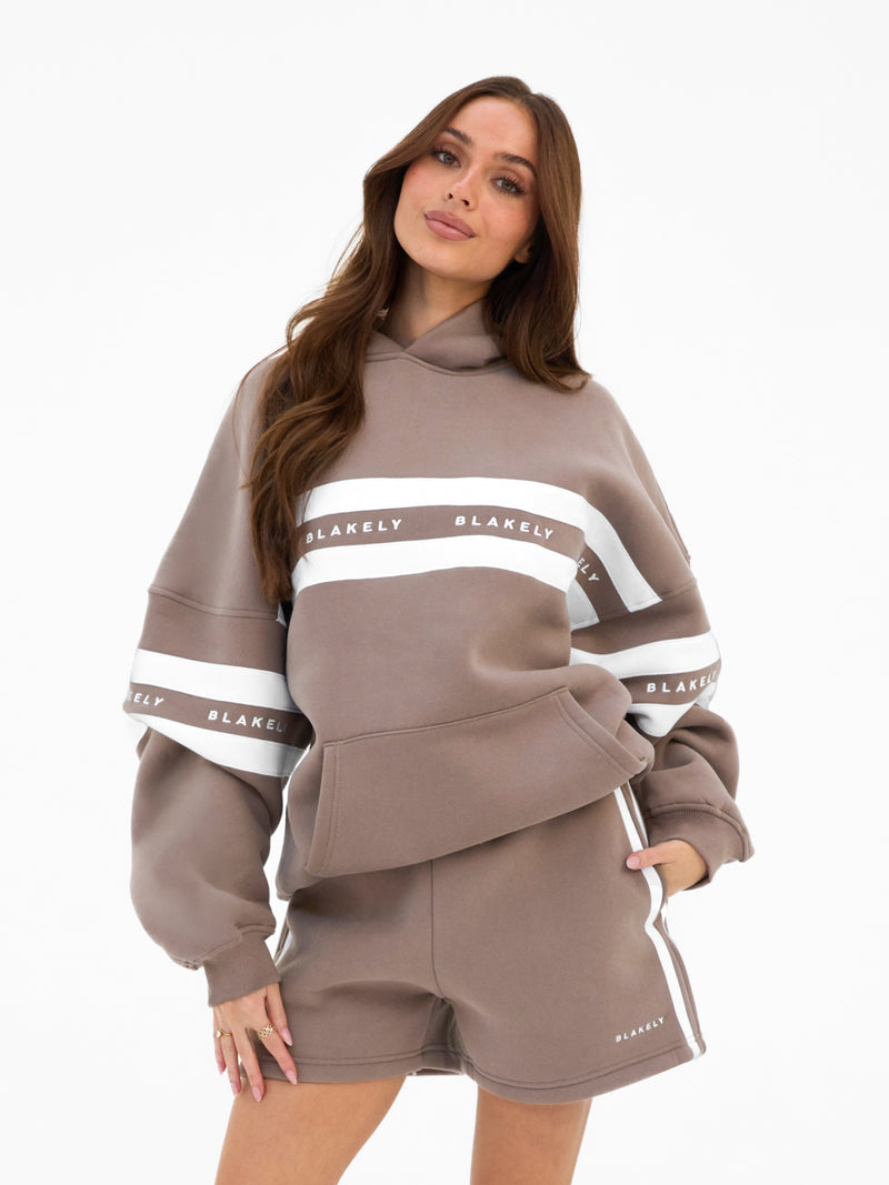 Lily Oversized Hoodie - Light Brown