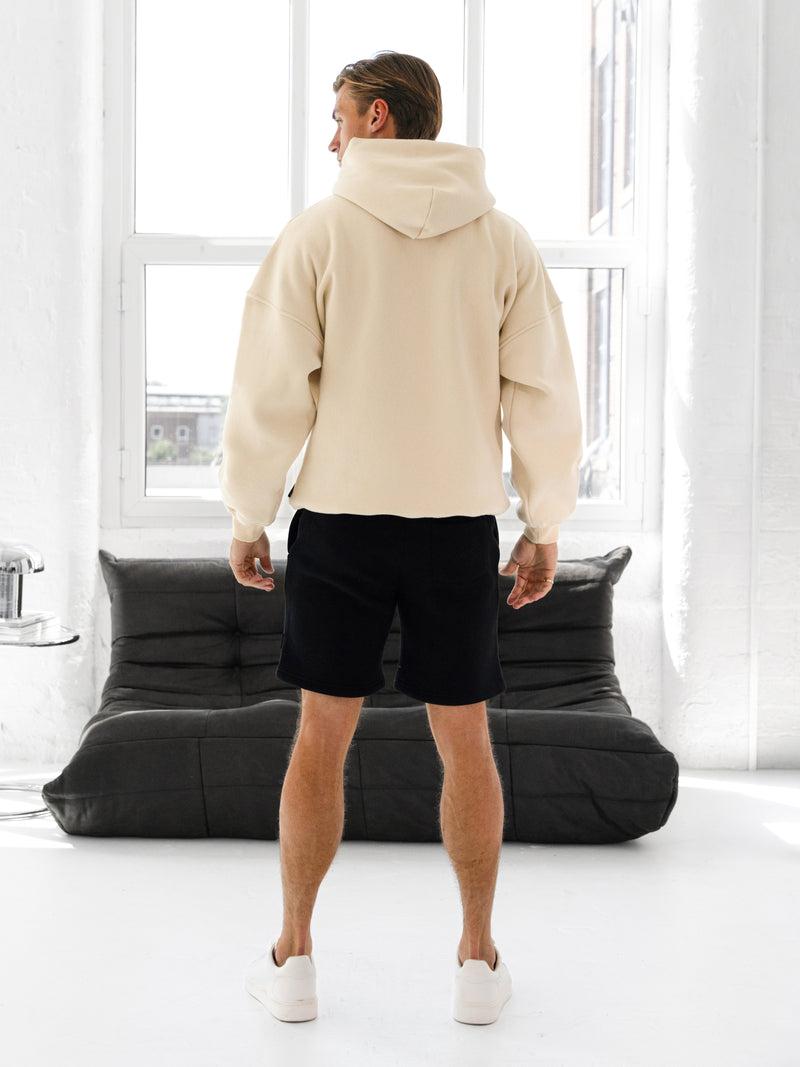 Blakely Basic Relaxed Hoodie - Bone