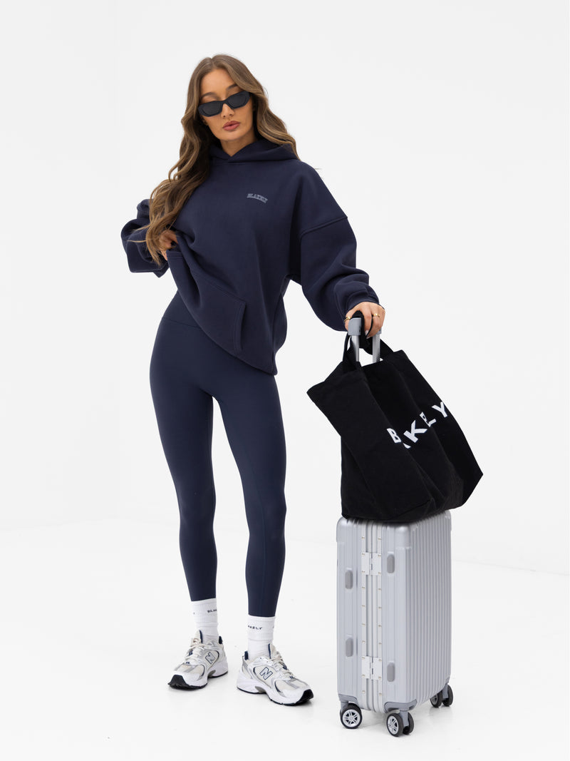 Outline Heritage Oversized Hoodie - True Navy