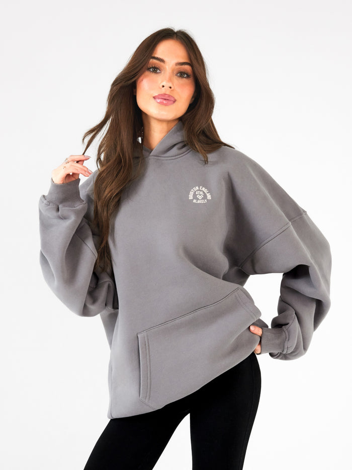 Briston Oversized Hoodie - Smoky Grey