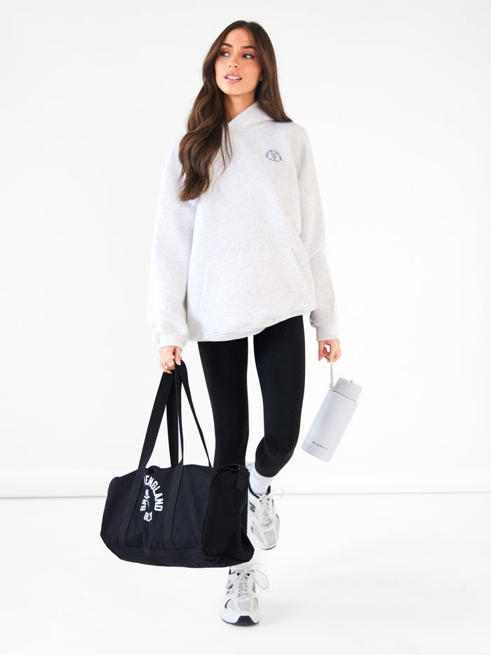 Briston Oversized Hoodie - Marl White