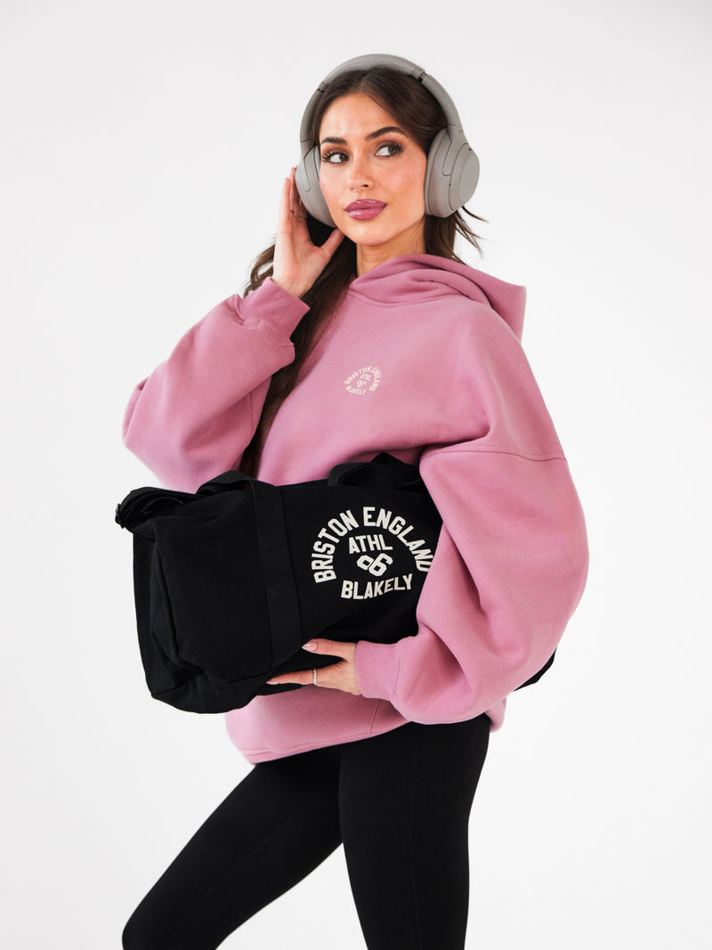 Briston Oversized Hoodie - Warm Rose