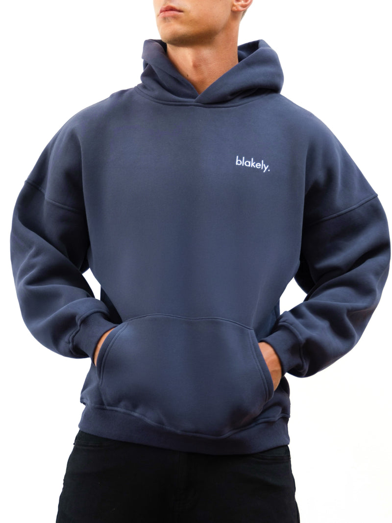 Sami Relaxed Hoodie - True Navy